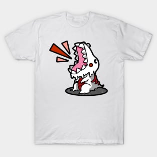 SM3GMASAURUS WHITE (RED) T-Shirt